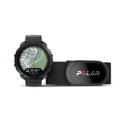 Polar - ceas sport inteligent - Grit X2 Pro - black I black - pachet cu H10