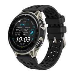 Amazfit Cheetah 2 Pro, ceas smartwatch alergare GPS dual-band, carcasa titan - Titanium 48mm