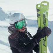Ochelari ski electrofotocromatici React Swiss Sight 2.0 - neon/negru