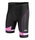 Pantaloni scurți triatlon TYR Competitor 8" damă - negru cu mov