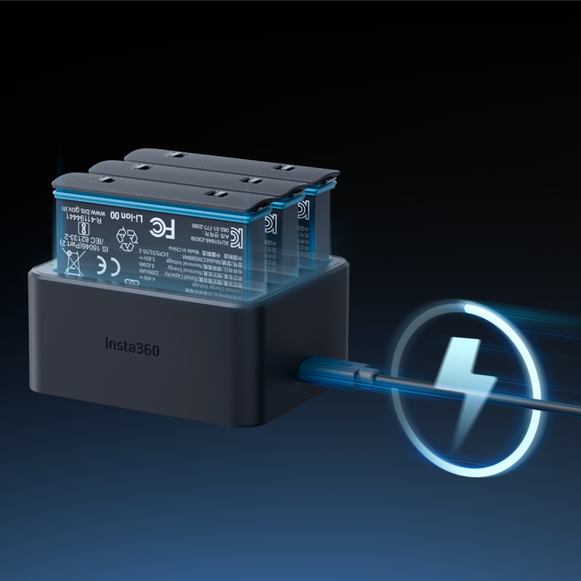 Stație de încărcare rapidă Insta360 X4 Fast Charge Hub