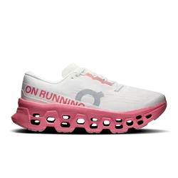 Pantofi alergare On Cloudmonster 3 W - amortizare maximă sosea - Ivory | Camellia