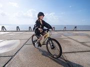 Bicicleta copii Woom 4 Explore cu roti 20" galben Mellow Yellow