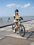 Bicicleta copii Woom 6 Explore cu roti 26" galben Mellow Yellow