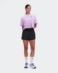 Tricou alergare On Performance Volt-T W - mov Verbana | reciclat