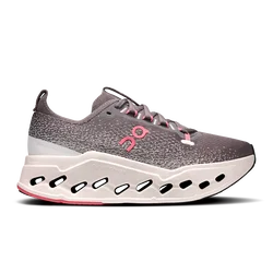 Pantofi alergare On Cloudsurfer Max W - amortizare maximă - Pebble | Oyster