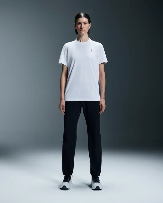 Tricou alergare On Train-T W - alb | respirabil DryTec