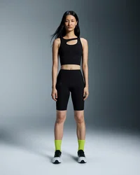 Bustieră sport On Studio Cut-Out Crop W - negru, design cut-out