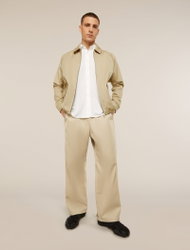 Pantaloni Icebreaker Twill Adjustable - bej Safari | Merino & bumbac