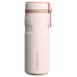 Termos Stanley IceFlow Twist Flip 0.47L - roz Rose Quartz | vacuum, mărime 0.47 L