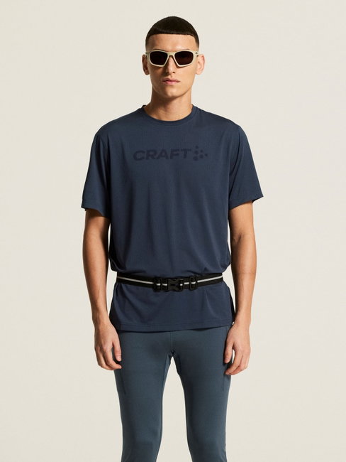 Tricou alergare Craft Essence Logo Tee 2 bărbaţi - bleumarin Night