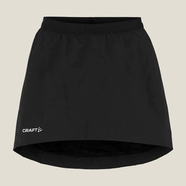 Fustă alergare izolată Craft SubZ Skirt 4 damă - neagră | PrimaLoft
