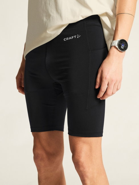Pantaloni scurţi alergare Craft Essence Short Tights 3 - negri