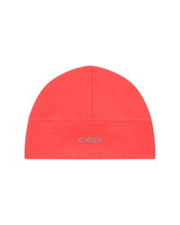 Căciulă alergare termală CEP Core Run Thermal Beanie 2.0 - coral neon | protecție vânt