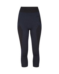 Colanți schi merinos 3/4 femei CEP Ski Merino Base Layer 2.0 - negru | strat de bază