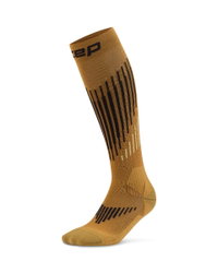 Șosete compresie schi de tură femei CEP Ski Touring Merino 3.0 - maro/antracit | compresie schi