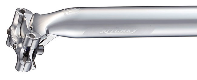 Tijă șa Ritchey Classic 2Bolt 350mm 25mm offset argintiu
