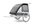 Accesoriu transport câine pentru Thule Courier - Kit cărucior câini