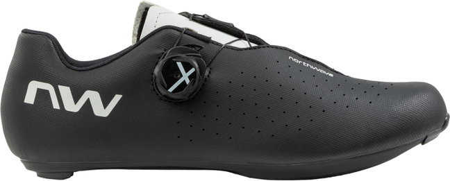 Pantofi Northwave Road Sonic Plus 47 Negru/Gری Deschis