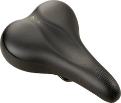 Șa Bikefun Como Comfort trekking unisex negru - D5346Sd