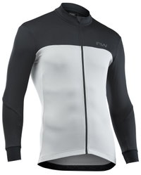 Tricou ciclism Northwave Force 2 lung negru/verde