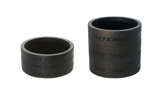 Cuvetă ghidon distanțier Ritchey Wcs Carbon Ud 3x5 mm+3x10 mm /Pachet