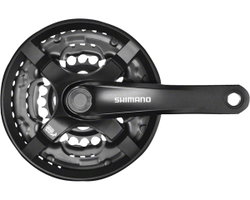 Angrenaj Pedalier SHIMANO Tourney FC-TY501 - 3x6/7/8 Viteze, 170mm, 48-38-28T w/CG