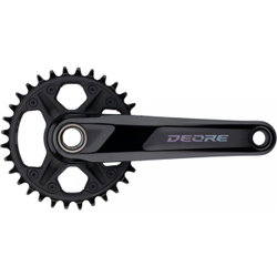 Angrenaj Pedalier SHIMANO Deore FC-M6100 - 1x12 Viteze, 170mm, 32T w/o CG