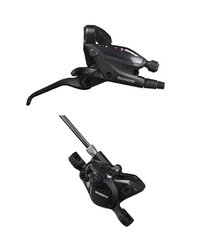 Frana Disc Hidraulica SHIMANO ST-EF505 (7R) + BR-MT200 (R) | Placute Resin