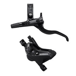 Frana Disc Hidraulica SHIMANO BL-M4100 (L) + BR-MT420 (F) | Placute Resin