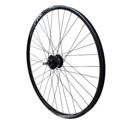 Roata Fata CROSSER X11 36H 28'' - Butuc SHIMANO DH-3D32-NT 6V-3.0W | capsata