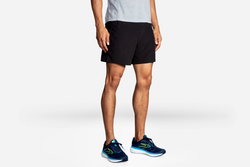 Brooks Sherpa 7" 2-in-1 Short – Pantaloni scurți de alergare 2 în 1, 7" - Negru