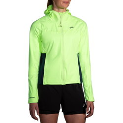 Brooks High Point Waterproof Jacket W – Geacă impermeabilă de alergare trail - Galben (751)