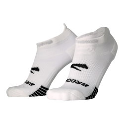 Brooks Ghost Lite No Show 2-pack – Șosete de alergare invizibile, set 2 perechi - Alb