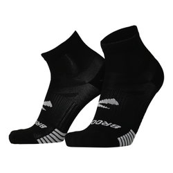 Brooks Ghost Lite Quarter 2-pack – Șosete de alergare scurte, set 2 perechi - Negru