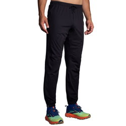 Brooks High Point Waterproof Pant – Pantaloni impermeabili de alergare trail - Negru