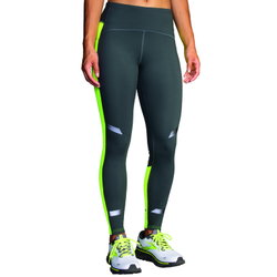 Brooks Run Visible Tight W – Colanți de alergare reflectorizanți, căptușiți - Negru