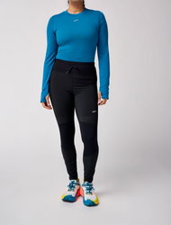 Brooks High Point Tight W – Colanți de alergare trail - Negru