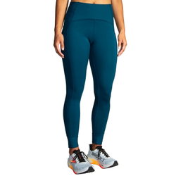 Brooks Momentum Thermal Tight W – Colanți termici de alergare - Albastru