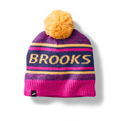 Brooks Heritage Pom Beanie – Căciulă de alergare cu ciucure - Mov
