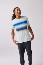 Brooks Atmosphere Short Sleeve 3.0 – Tricou de alergare ușor cu protecție UV - Gri