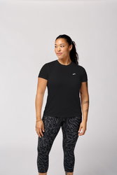 Brooks Sprint Free Short Sleeve 3.0 W – Tricou de alergare ultraușor - Negru