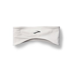 Brooks Luxe Thermal Headband – Bentiță termică de alergare - Alb
