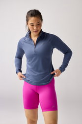 Brooks Dash 1/2 Zip 3.0 W – Bluză de alergare cu fermoar scurt - Albastru