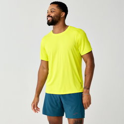 Brooks Dash Short Sleeve – Tricou de alergare - Galben