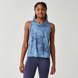 Brooks Dash Tank Printed W – Maiou de alergare cu imprimeu - Albastru