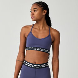 Brooks PR Elite Bra W – Bustieră sport cu susținere ușoară - Mov