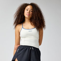 Brooks Movement Built-In Bra Tank W – Maiou cu bustieră integrată - Alb