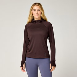 Brooks Momentum Thermal Hoodie W – Hanorac termic de alergare - Maro