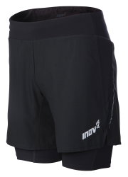INOV8 Race Elite 7" Short – Pantaloni scurți de alergare 7" - Negru cu roșu
